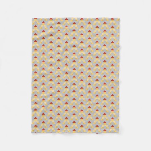 bouwstenen fleece deken (Voorkant)