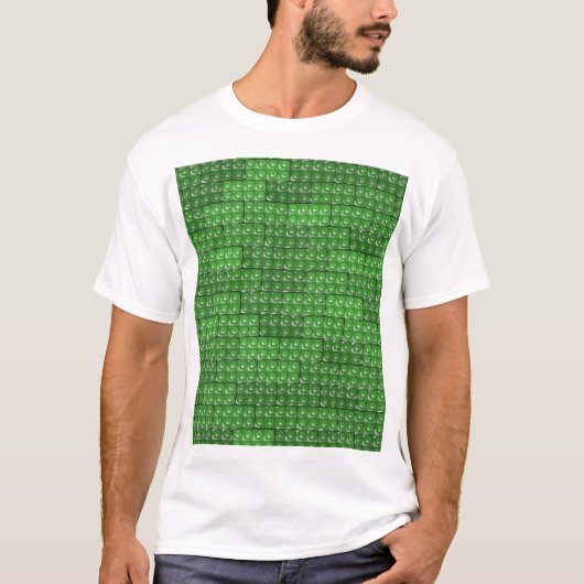 Bouwstenen - Groen T-shirt (Voorkant)