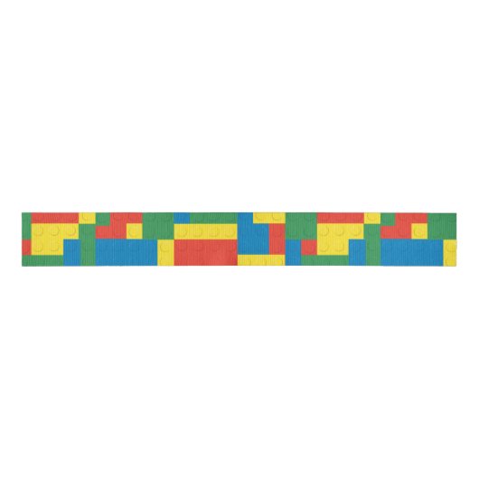 Bouwstenen Grosgrain Lint (Voorkant)