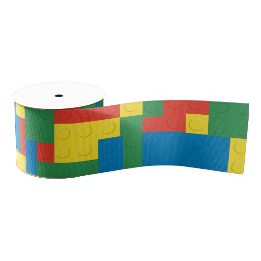 Bouwstenen Grosgrain Lint (Spoel)
