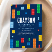 Bouwstenen Jongen Verjaardag Kaart