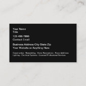 Bouwstenen Patroon Visitekaartjes (Achterkant)