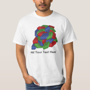 Bouwstenen pool - Vectorillustratie T-shirt