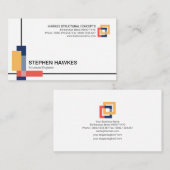 Bouwstenen Rebar Engineering Visitekaartje (Voorkant / Achterkant)