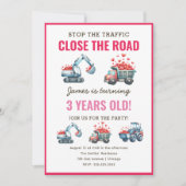 Bouwstortplaats Vrachtwagen Hart Verjaardag Kaart (Voorkant)