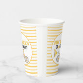 Bouwstortplaats Vrachtwagen Verjaardagsfeestbekers Papieren Bekers (Rechts)