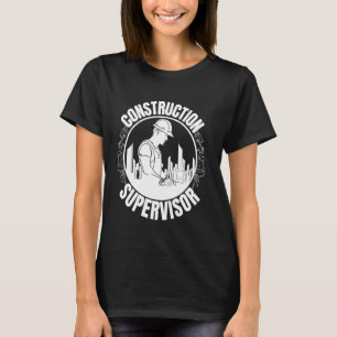 Bouwsupervisor Bouwvakker geschenken T-shirt