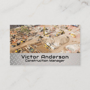 bouwterrein Projectmanager Visitekaartje