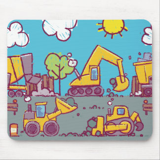 Bouwthema Mousepad voor kinderen Muismat