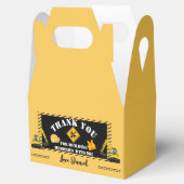 Bouwthema Verjaardagsgunst Box Bedankdoosjes (Geopend)