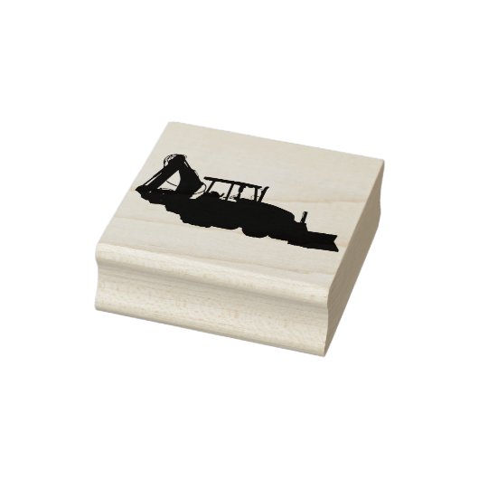 Bouwtrekker Rubberstempel (Stempel)