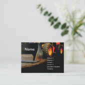 bouwuitrusting visitekaartje (Staand voorkant)