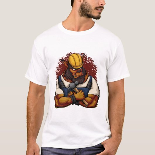 Bouwvakker Bugbear Artistics POD T-shirt (Voorkant)