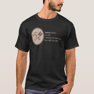 Bouwvakker definitie door t-shirt