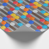 Bouwvakker Helmen Cadeaupapier (Hoek)