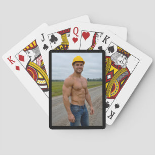 Bouwvakker nr. 1, Spierbundel Mannen Serie, Pokerkaarten