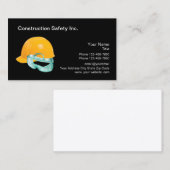 bouwveiligheidsuitrusting visitekaartje (Voorkant / Achterkant)