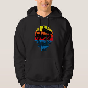 Bouwvoertuig dump vrachtwagen hoodie
