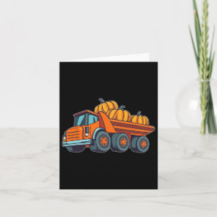 Bouwvoertuig Halloween Truck Pumpkin Bots Kaart
