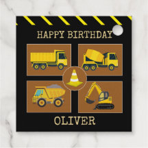 Bouwvrachtwagens |Jaar in de Review Verjaardagsfee