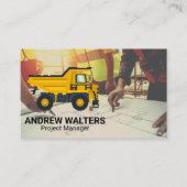 bouwwagen | Architect Engineers Visitekaartje (Voorkant)