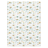 Bouwwagen Verjaardag Party Decoratie Tafelkleed (Voorkant)