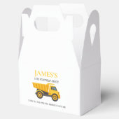 Bouwwagen Verjaardagsfeest Bedankdoosjes (Geopend)