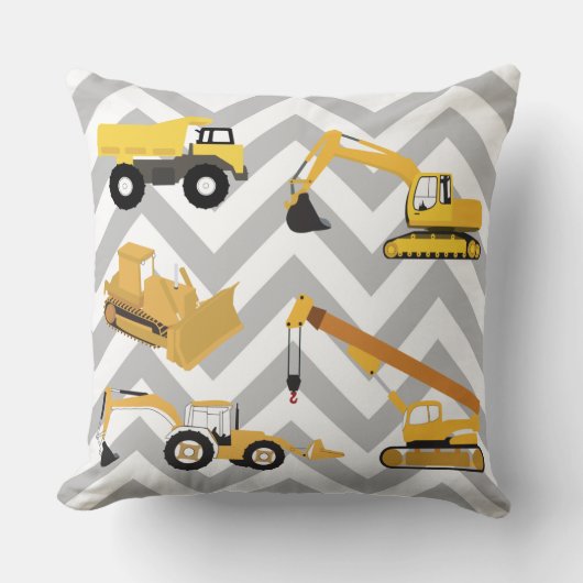 Bouwwagens Kussen (Voorkant)