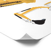 Bouwwagens Poster (Hoek)