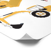 Bouwwagens Poster (Hoek)