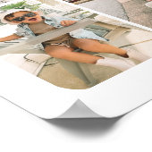 Bouwwagens Verjaardag Foto Collage Poster (Hoek)