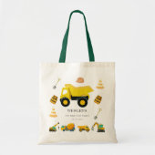 Bouwwagens Verjaardag Tote Bag (Voorkant)