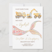 Bouwwerf Zeemeermin Gezamenlijk Thema Uitnodiging  (Voorkant)