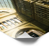 Bouwwerk in Napels Foto Afdruk (Hoek)