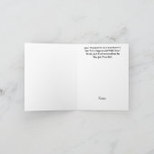 Bouwwerker Silhouette Hartelijk dank Kaart (Binnen)