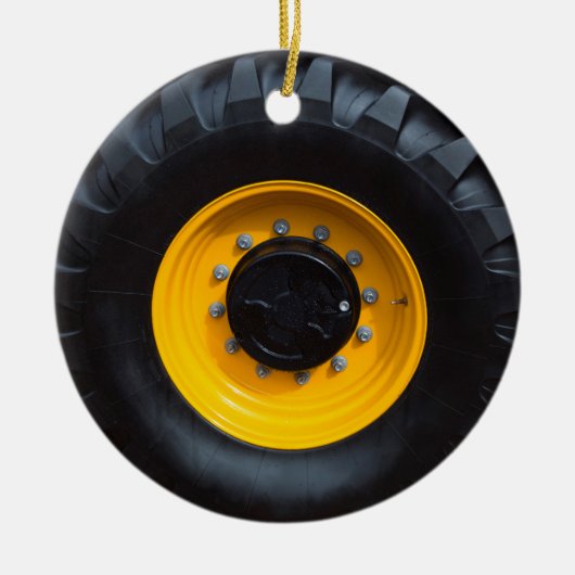 Bouwwiel Keramisch Ornament (Voorkant)