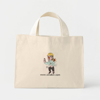 bouwzak mini tote bag