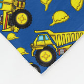 Bouwzone fleece deken (Hoek)