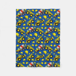 Bouwzone fleece deken