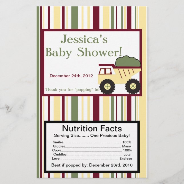 Bouwzone Microgolf Popcorn Wrapper (Voorkant)