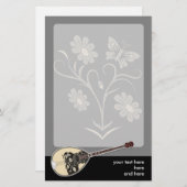 Bouzouki Briefpapier (Voorkant / Achterkant)