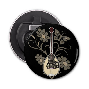 Bouzouki Button Flesopener