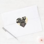 Bouzouki Hart Sticker (Envelop)