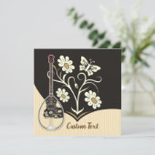 Bouzouki Kaart (Staand voorkant)