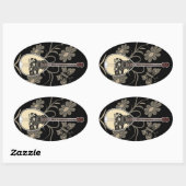 Bouzouki Ovale Sticker (Vel)