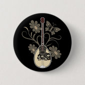 Bouzouki Ronde Button 5,7 Cm (Voorkant)