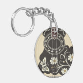 Bouzouki Sleutelhanger (Voorkant Links)