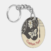 Bouzouki Sleutelhanger (Voorkant Links)