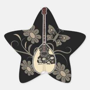Bouzouki Ster Sticker