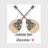 Bouzouki Sticker (Vel)